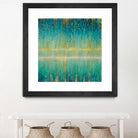 Rain Abstract I by Danhui Nai on GIANT ART - yellow abstract