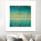 Rain Abstract I by Danhui Nai on GIANT ART - yellow abstract