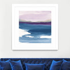 Plum Glow by Chris Paschke on GIANT ART - blue abstract