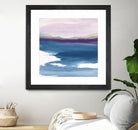 Plum Glow by Chris Paschke on GIANT ART - blue abstract