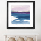 Plum Glow by Chris Paschke on GIANT ART - blue abstract