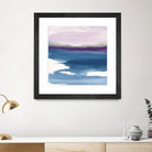 Plum Glow by Chris Paschke on GIANT ART - blue abstract