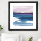 Plum Glow by Chris Paschke on GIANT ART - blue abstract