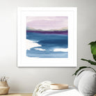 Plum Glow by Chris Paschke on GIANT ART - blue abstract