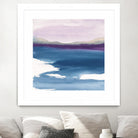 Plum Glow by Chris Paschke on GIANT ART - blue abstract