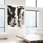 Sumi Waterfall View IV by Chris Paschke on GIANT ART - grey landscape