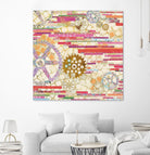 EU Timetable II on by Kathy Ferguson on GIANT ART - beige abstract