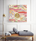 EU Timetable II on by Kathy Ferguson on GIANT ART - beige abstract