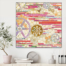 EU Timetable II on by Kathy Ferguson on GIANT ART - beige abstract