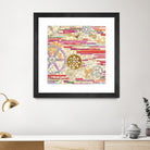 EU Timetable II on by Kathy Ferguson on GIANT ART - beige abstract