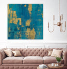 Northern Lights Crop by Melissa Averinos on GIANT ART - yellow abstract