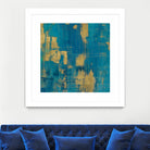 Northern Lights Crop by Melissa Averinos on GIANT ART - yellow abstract