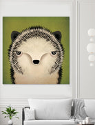 Baby Hedgehog by Ryan Fowler on GIANT ART - beige animals