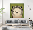 Baby Hedgehog by Ryan Fowler on GIANT ART - beige animals