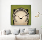 Baby Hedgehog by Ryan Fowler on GIANT ART - beige animals