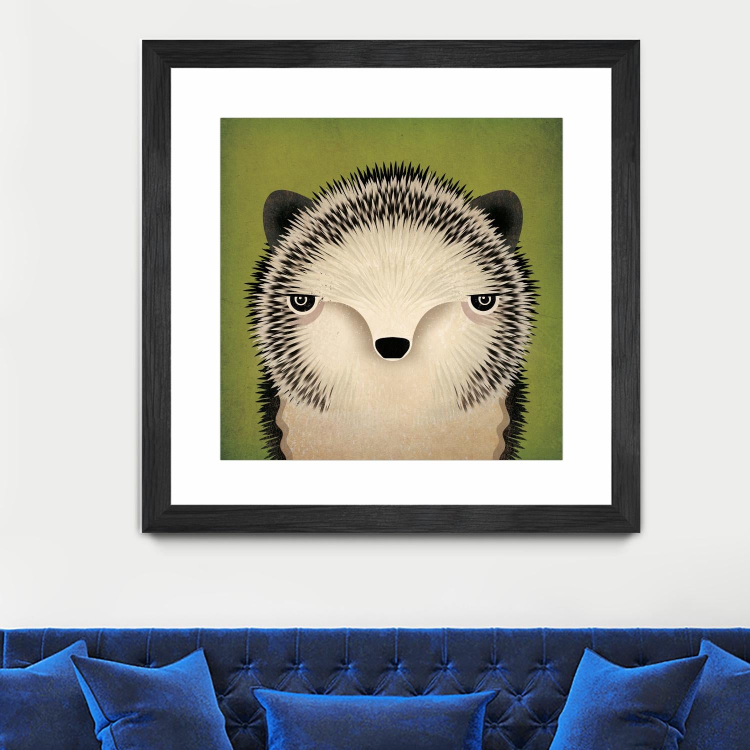Baby Hedgehog by Ryan Fowler on GIANT ART - beige animals