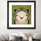 Baby Hedgehog by Ryan Fowler on GIANT ART - beige animals
