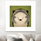 Baby Hedgehog by Ryan Fowler on GIANT ART - beige animals