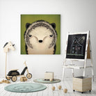 Baby Hedgehog by Ryan Fowler on GIANT ART - beige animals