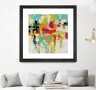 Summer Silk Road by Silvia Vassileva on GIANT ART - green abstract