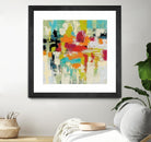 Summer Silk Road by Silvia Vassileva on GIANT ART - green abstract