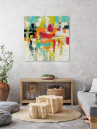 Summer Silk Road by Silvia Vassileva on GIANT ART - green abstract