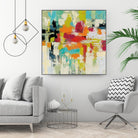 Summer Silk Road by Silvia Vassileva on GIANT ART - green abstract