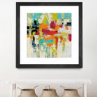 Summer Silk Road by Silvia Vassileva on GIANT ART - green abstract