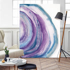 Watercolor Geode II by Chris Paschke on GIANT ART - blue abstract