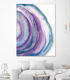 Watercolor Geode II by Chris Paschke on GIANT ART - blue abstract