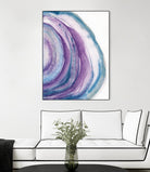 Watercolor Geode II by Chris Paschke on GIANT ART - blue abstract