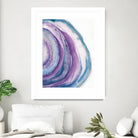 Watercolor Geode II by Chris Paschke on GIANT ART - blue abstract