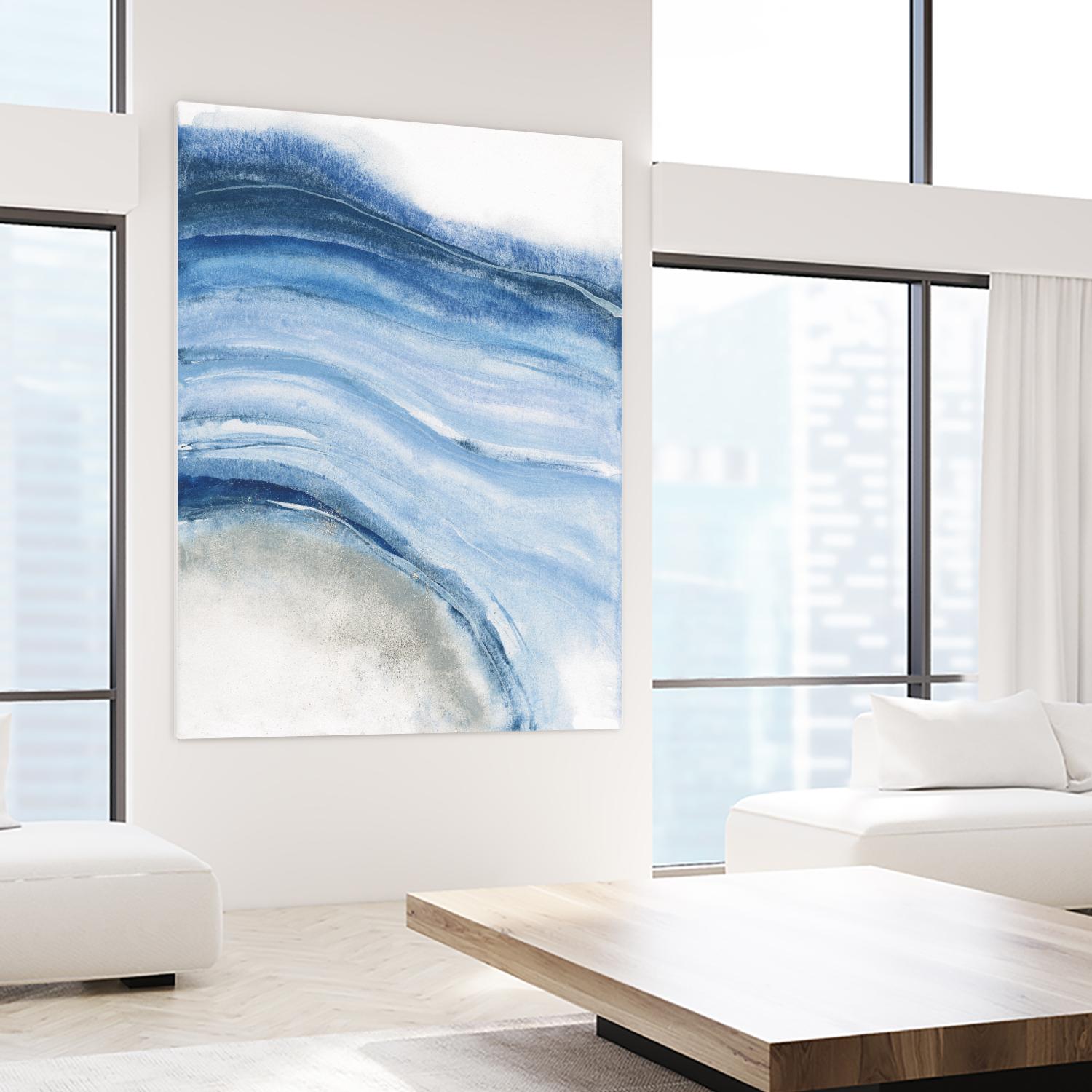 Watercolor Geoge IV by Chris Paschke on GIANT ART - white abstract