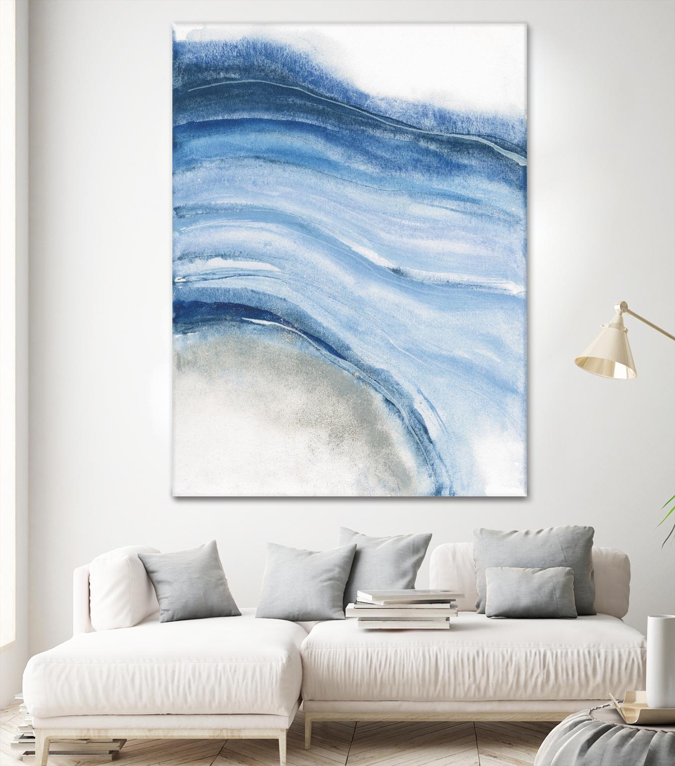 Watercolor Geoge IV by Chris Paschke on GIANT ART - white abstract