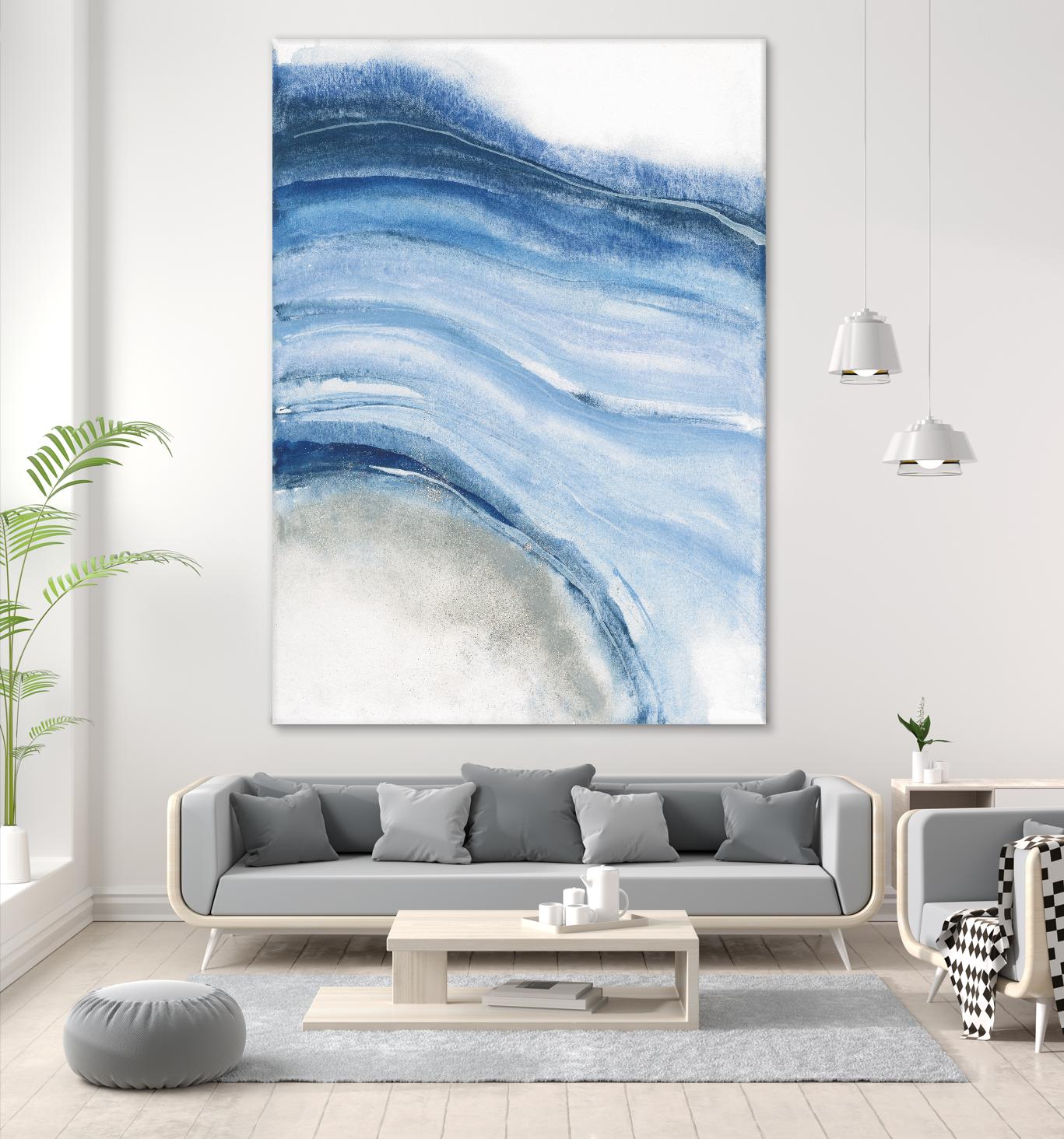 Watercolor Geoge IV by Chris Paschke on GIANT ART - white abstract