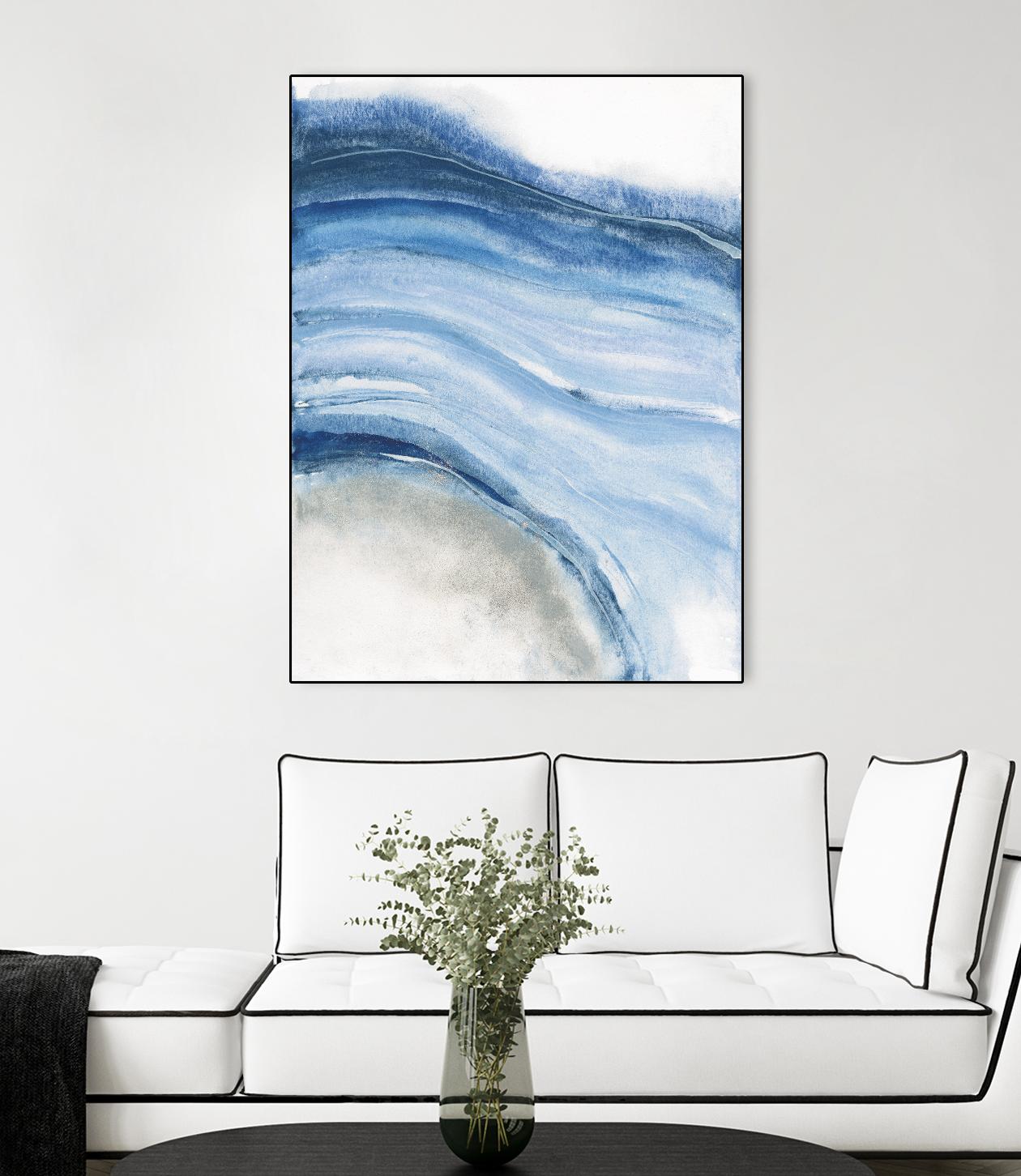 Watercolor Geoge IV by Chris Paschke on GIANT ART - white abstract