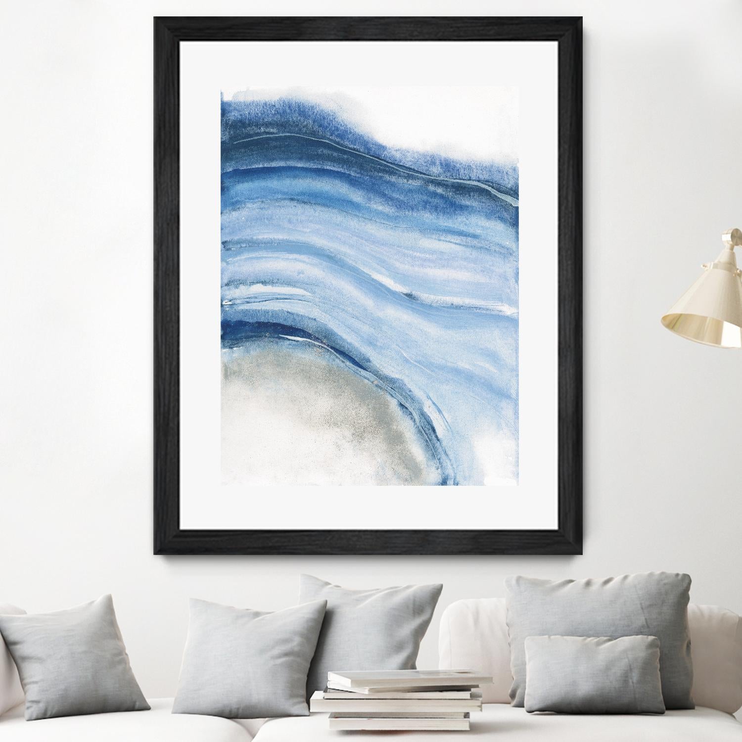 Watercolor Geoge IV by Chris Paschke on GIANT ART - white abstract