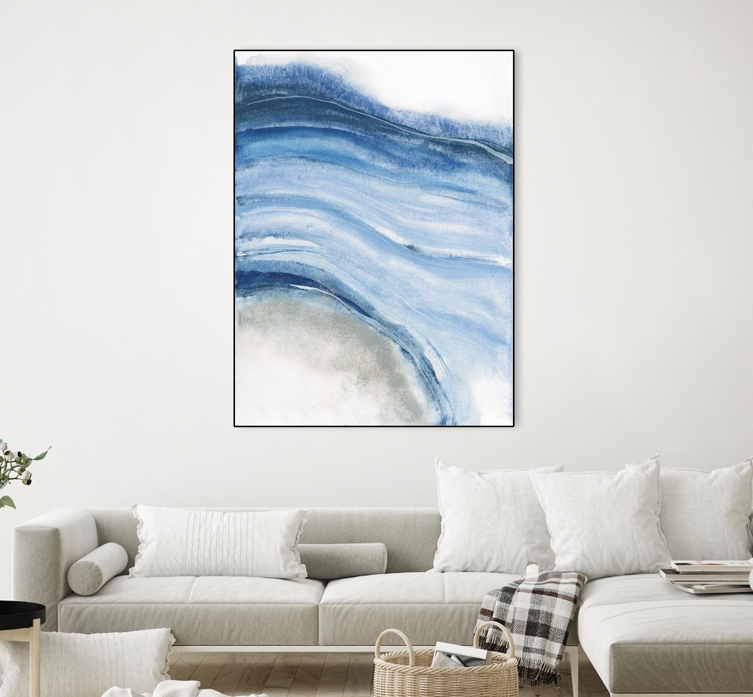 Watercolor Geoge IV by Chris Paschke on GIANT ART - white abstract