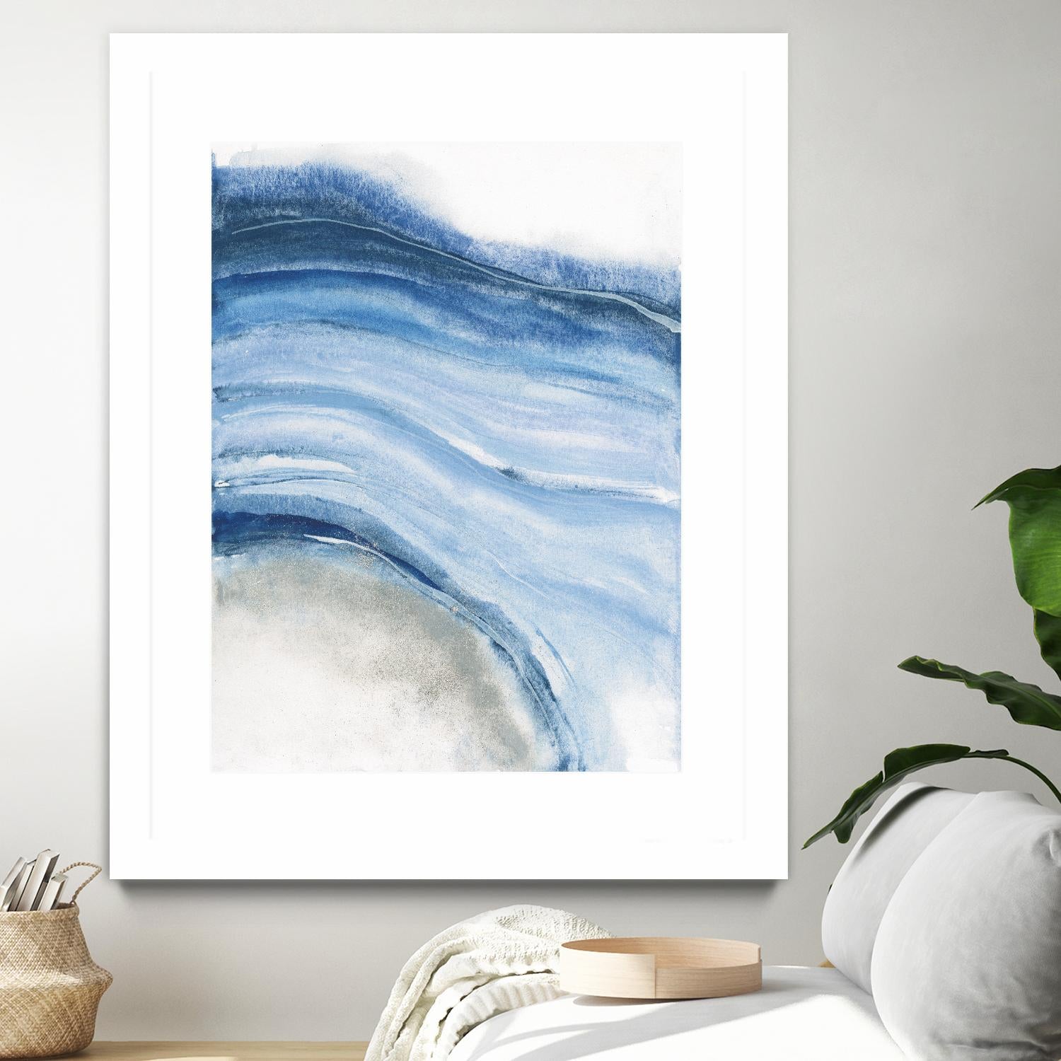 Watercolor Geoge IV by Chris Paschke on GIANT ART - white abstract