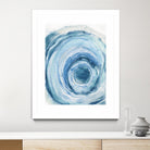 Watercolor Geode IX by Chris Paschke on GIANT ART - white abstract