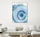 Watercolor Geode IX by Chris Paschke on GIANT ART - white abstract