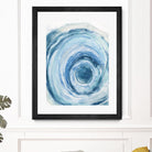 Watercolor Geode IX by Chris Paschke on GIANT ART - white abstract