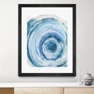 Watercolor Geode IX by Chris Paschke on GIANT ART - white abstract