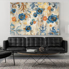 Flowers and Fragments by Silvia Vassileva on GIANT ART - orange floral