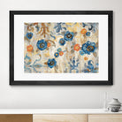 Flowers and Fragments by Silvia Vassileva on GIANT ART - orange floral