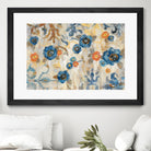 Flowers and Fragments by Silvia Vassileva on GIANT ART - orange floral