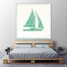 Flamingo Tropicale V by Sue Schlabach on GIANT ART - beige tropical