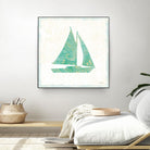 Flamingo Tropicale V by Sue Schlabach on GIANT ART - beige tropical