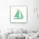 Flamingo Tropicale V by Sue Schlabach on GIANT ART - beige tropical