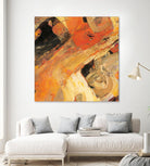 Moab by Albena Hristova on GIANT ART - yellow abstract